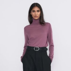 NWOT: Zara Knit Turtleneck Sweater